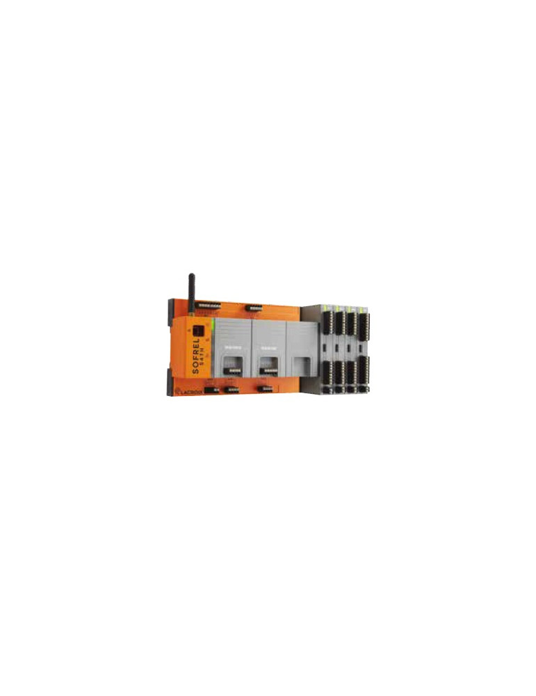 S4TH HVAC Medium - 1000 infos - 10 Modules extension Entrées Sorties - 3 modules communication - GSM4-ETH