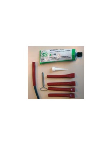 Kit de terminaison pour cordon chauffant (5 embouts+1 tube de colle) (KIE002A)