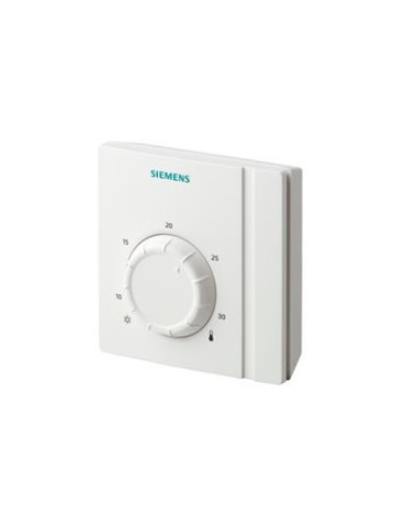 Thermostat amb. plage réglable 8..30° Diff inf. 1K chaud ou froid réglage en face avant (RAA21)