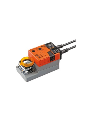 Servomoteur de clapet AC 100...240 V, commande TOR ou 3 points, contact auxi. intégré (LM230A-S)