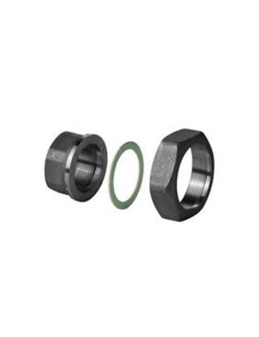 Jeu de 2 raccords DN50 en fonte noire (ALG502)