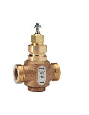 Vanne à boisseau à filetage externe 2V DN 25 Kvs 10